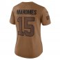 Patrick Mahomes Kansas City Chiefs Women's 2023 Salute To Service Limited Jersey - Brown
