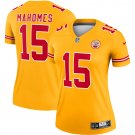 Patrick Mahomes Kansas City Chiefs Women's Inverted Legend Jersey - Gold