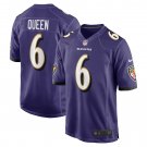 Patrick Queen Baltimore Ravens Game Player Jersey - Purple