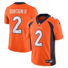 Patrick Surtain II Denver Broncos Vapor Untouchable Limited Jersey - Orange
