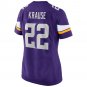 Paul Krause Minnesota Vikings Women's Game Retired Player Jersey - Purple