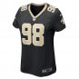 Payton Turner New Orleans Saints Women's Game Jersey - Black