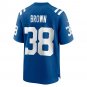 Pharaoh Brown Indianapolis Colts Game Player Jersey - Royal