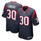 Phillip Lindsay Houston Texans Game Jersey - Navy