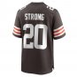 Pierre Strong Jr. Cleveland Browns Team Game Jersey - Brown