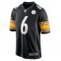 Pressley Harvin III Pittsburgh Steelers Game Jersey - Black