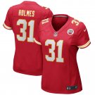 Priest Holmes Kansas City Chiefs Women's Game Retired Player Jersey - Red