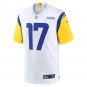 Puka Nacua Los Angeles Rams Game Jersey - White