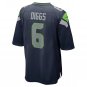 Quandre Diggs Seattle Seahawks Game Jersey - College Navy
