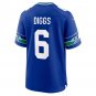 Quandre Diggs Seattle Seahawks Throwback Player Game Jersey - Royal