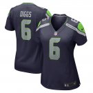 Quandre Diggs Seattle Seahawks Women's Player Game Jersey - College Navy
