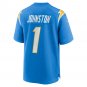 Quentin Johnston Los Angeles Chargers 2023 NFL Draft First Round Pick Game Player Jersey - Powder Bl