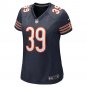 Quindell Johnson Chicago Bears Women's Team Game Jersey - Navy