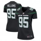 Quinnen Williams New York Jets Women's Alternate Game Player Jersey - Stealth Black