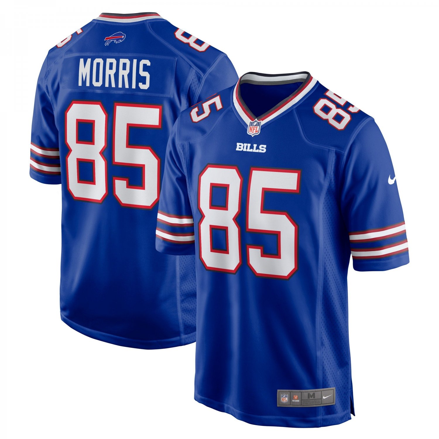 Quintin Morris Buffalo Bills Game Player Jersey - Royal