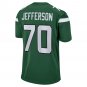 Quinton Jefferson New York Jets Team Game Jersey - Gotham Green