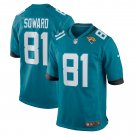 R. Jay Soward Jacksonville Jaguars Retired Player Team Game Jersey - Teal