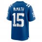 Racey McMath Indianapolis Colts Team Game Jersey - Royal