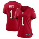 Rachaad White Tampa Bay Buccaneers Women's Game Player Jersey - Red
