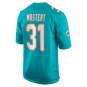 Raheem Mostert Miami Dolphins Game Jersey - Aqua
