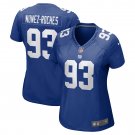 Rakeem Nunez-Roches New York Giants Women's Game Player Jersey - Royal