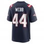 Raleigh Webb New England Patriots Home Game Player Jersey - Navy