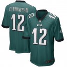Randall Cunningham Philadelphia Eagles Game Retired Player Jersey - Midnight Green