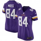 Randy Moss Minnesota Vikings Women's Game Retired Player Jersey - Purple