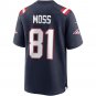 Randy Moss New England Patriots Game Retired Player Jersey - Navy