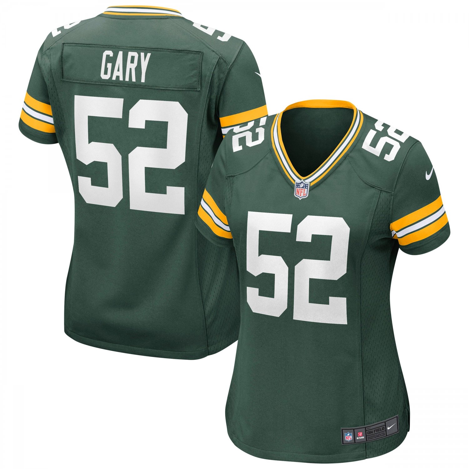 Rashan Gary Green Bay Packers Women's Game Jersey - Green