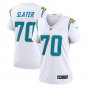 Rashawn Slater Los Angeles Chargers Women's Game Jersey - White