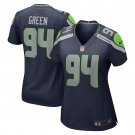 Rasheem Green Seattle Seahawks Women's Game Jersey - College Navy