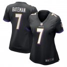 Rashod Bateman Baltimore Ravens Women's Game Player Jersey - Black