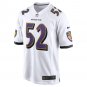 Ray Lewis Baltimore Ravens Retired Player Game Jersey - White
