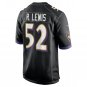 Ray Lewis Baltimore Ravens Retired Player Jersey - Black