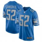 Raymond Johnson III Detroit Lions Team Game Jersey - Blue