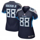 Reggie Roberson Jr. Tennessee Titans Women's Home Game Player Jersey - Navy
