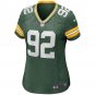 Reggie White Green Bay Packers Women's Game Retired Player Jersey - Green
