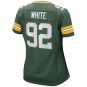 Reggie White Green Bay Packers Women's Game Retired Player Jersey - Green