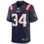 Rex Burkhead New England Patriots Game Jersey - Navy