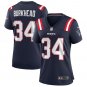 Rex Burkhead New England Patriots Women's Game Jersey - Navy