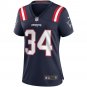 Rex Burkhead New England Patriots Women's Game Jersey - Navy
