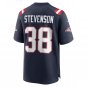 Rhamondre Stevenson New England Patriots Game Jersey - Navy