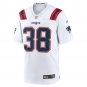 Rhamondre Stevenson New England Patriots Game Player Jersey - White