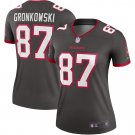 Rob Gronkowski Tampa Bay Buccaneers Women's Alternate Legend Jersey - Pewter