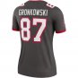 Rob Gronkowski Tampa Bay Buccaneers Women's Alternate Legend Jersey - Pewter