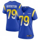 Rob Havenstein Los Angeles Rams Women's Game Jersey - Royal