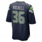 Robert Rochell Seattle Seahawks Team Game Jersey - College Navy