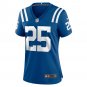 Rodney Thomas II Indianapolis Colts Women's Game Player Jersey - Royal