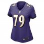 Ronnie Stanley Baltimore Ravens Women's Game Jersey - Purple